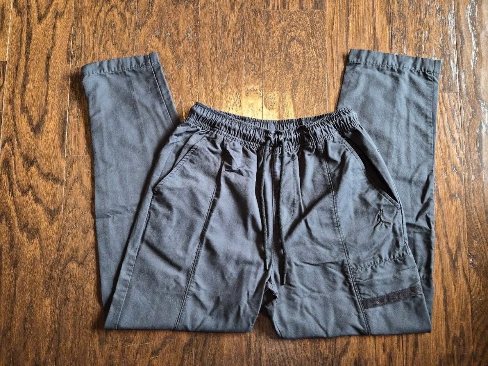 Jordan Essentials Woven Utility Pants Mens Small Black Cargo FN4539-010